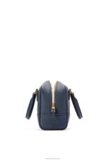 Loewe Women Amazona 16 Square bag in nappa calfskin 206XF158 Onyx Blue - Image 4