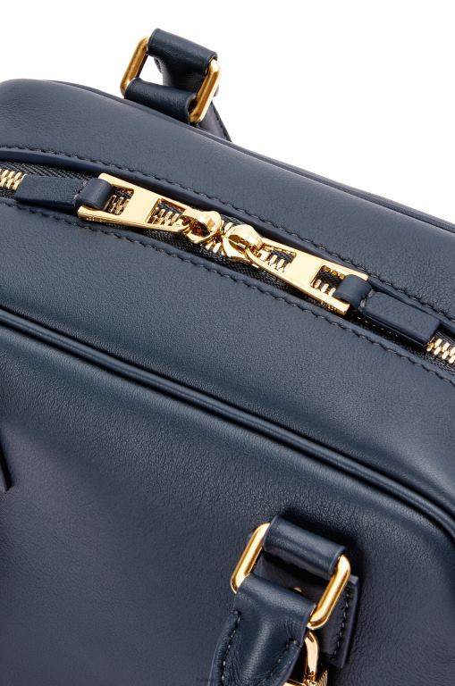 Loewe Women Amazona 16 Square bag in nappa calfskin 206XF158 Onyx Blue - Image 9