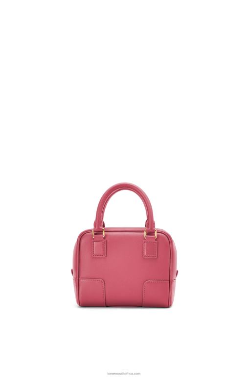Loewe Women Amazona 16 Square bag in nappa calfskin 206XF159 Plumrose - Image 4