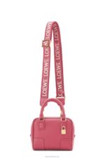 Loewe Women Amazona 16 Square bag in nappa calfskin 206XF159 Plumrose - Image 5