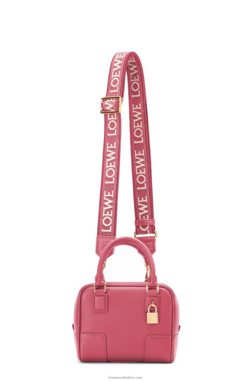 Loewe Women Amazona 16 Square bag in nappa calfskin 206XF159 Plumrose - Image 5
