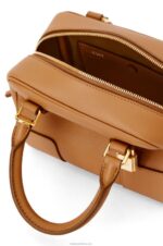Loewe Women Amazona 16 Square bag in nappa calfskin 206XF164 Warm Desert - Image 11