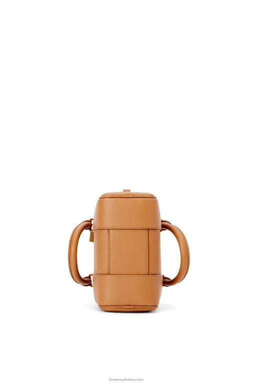 Loewe Women Amazona 16 Square bag in nappa calfskin 206XF164 Warm Desert - Image 13