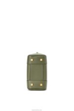 Loewe Women Amazona 19 square bag in nappa calfskin 206XF166 Avocado Green - Image 8