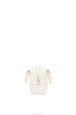 Loewe Women Amazona 19 square bag in soft grained calfskin 206XF152 Soft White - Image 5