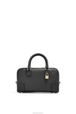 Loewe Women Amazona 23 bag in nappa calfskin 206XF157 Black