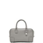 Loewe Women Amazona 23 bag in soft grained calfskin 206XF133 Pearl Grey
