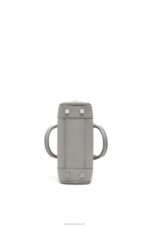 Loewe Women Amazona 23 bag in soft grained calfskin 206XF133 Pearl Grey - Image 6