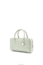 Loewe Women Amazona 23 bag in soft grained calfskin 206XF135 Light Celadon - Image 2