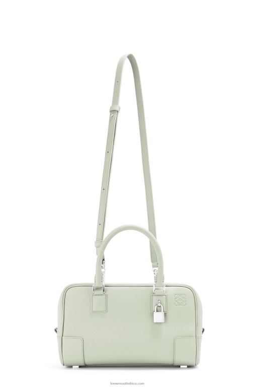 Loewe Women Amazona 23 bag in soft grained calfskin 206XF135 Light Celadon - Image 5