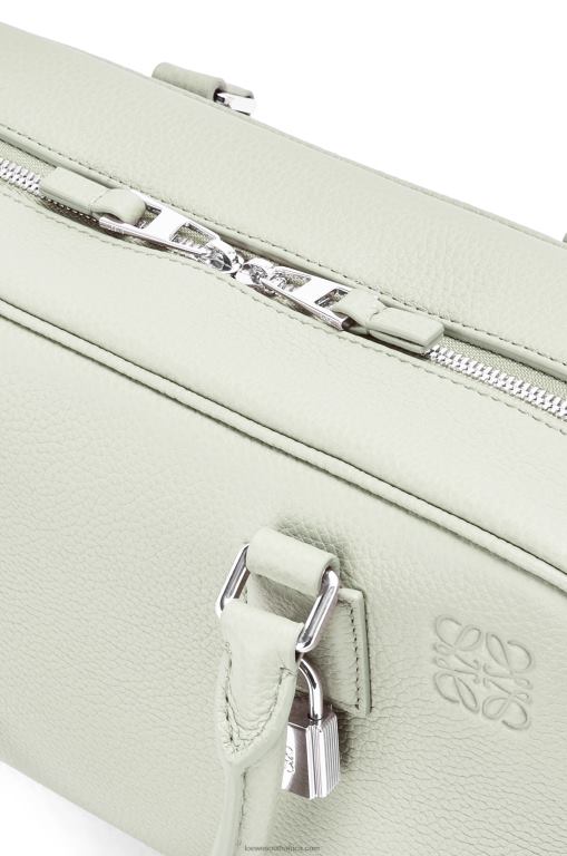 Loewe Women Amazona 23 bag in soft grained calfskin 206XF135 Light Celadon - Image 7