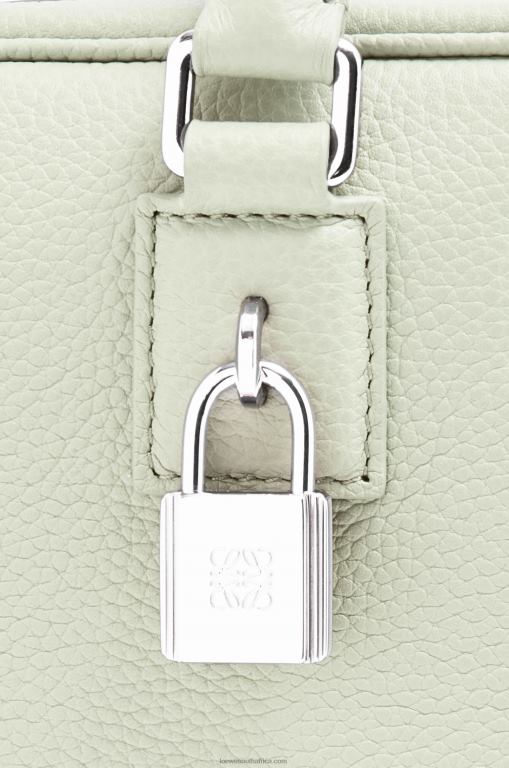 Loewe Women Amazona 23 bag in soft grained calfskin 206XF135 Light Celadon - Image 8