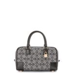 Loewe Women Amazona 23 in Anagram jacquard and calfskin 206XF150 Navy/Black