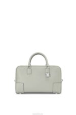 Loewe Women Amazona 28 bag in nappa calfskin 206XF136 Ash Grey