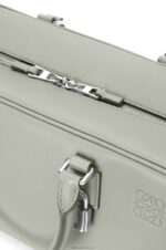 Loewe Women Amazona 28 bag in nappa calfskin 206XF136 Ash Grey - Image 8