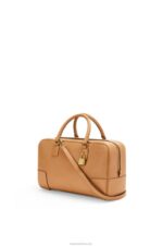 Loewe Women Amazona 28 bag in nappa calfskin 206XF138 Warm Desert - Image 9