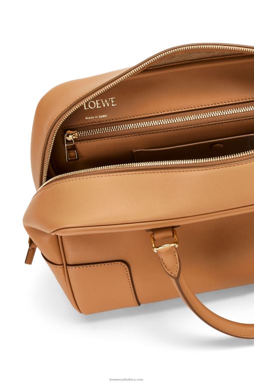 Loewe Women Amazona 28 bag in nappa calfskin 206XF138 Warm Desert - Image 10