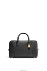 Loewe Women Amazona 28 bag in nappa calfskin 206XF141 Black