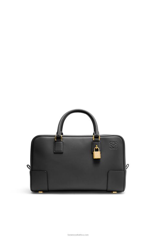 loewe_women_amazona_28_bag_in_nappa_calfskin_206xf141_black.jpg Loewe Women Amazona 28 bag in nappa calfskin 206XF141 Black - Image 1