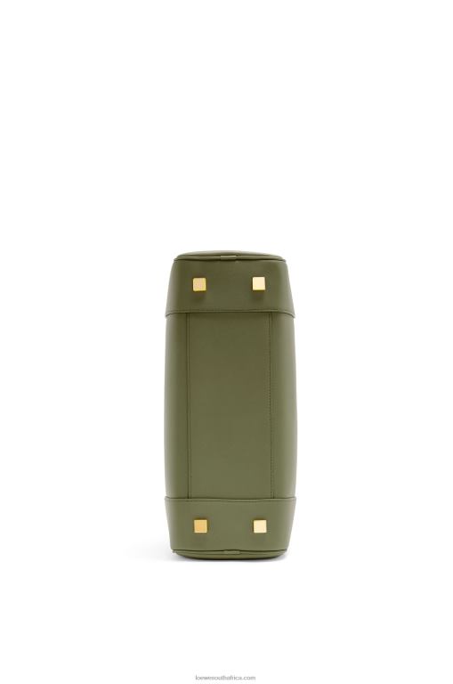 Loewe Women Amazona 28 bag in nappa calfskin 206XF156 Avocado Green - Image 7
