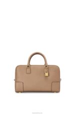 Loewe Women Amazona 28 bag in nappa calfskin 206XF169 Mink Color