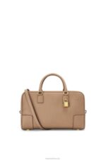 Loewe Women Amazona 28 bag in nappa calfskin 206XF169 Mink Color - Image 3