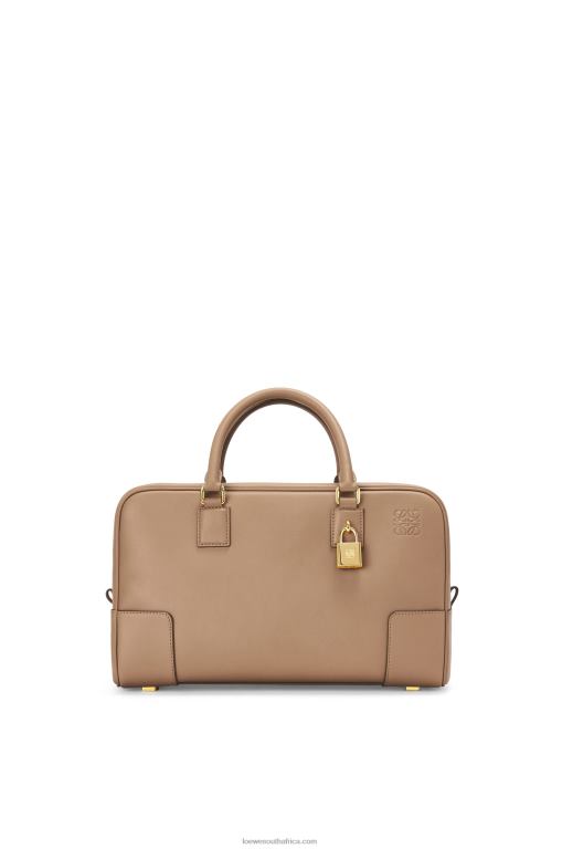 loewe_women_amazona_28_bag_in_nappa_calfskin_206xf169_mink_color.jpg Loewe Women Amazona 28 bag in nappa calfskin 206XF169 Mink Color - Image 1
