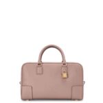 Loewe Women Amazona 28 bag in nappa calfskin 206XF174 Dark Blush