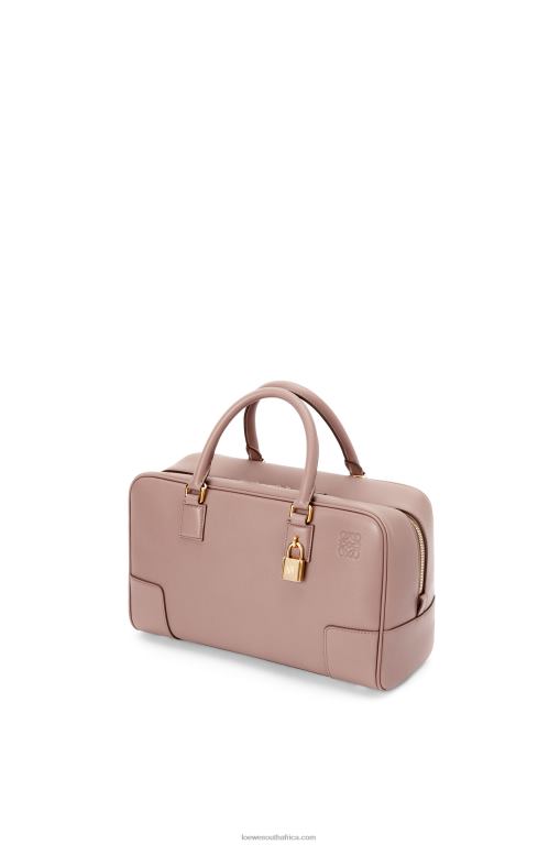 Loewe Women Amazona 28 bag in nappa calfskin 206XF174 Dark Blush - Image 4
