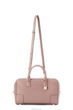Loewe Women Amazona 28 bag in nappa calfskin 206XF174 Dark Blush - Image 6
