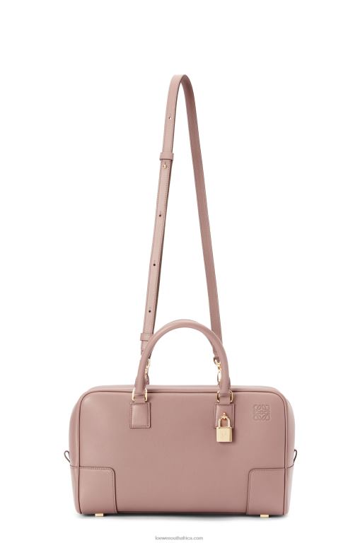 Loewe Women Amazona 28 bag in nappa calfskin 206XF174 Dark Blush - Image 6