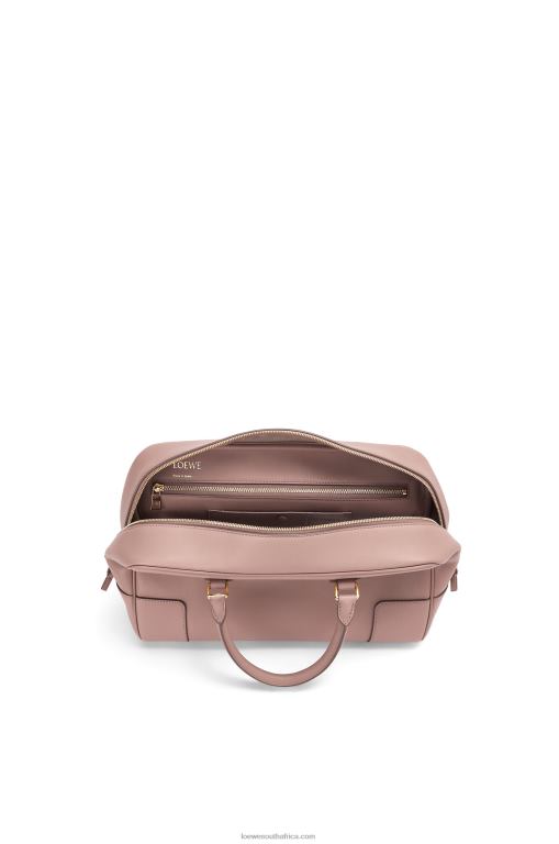 Loewe Women Amazona 28 bag in nappa calfskin 206XF174 Dark Blush - Image 7