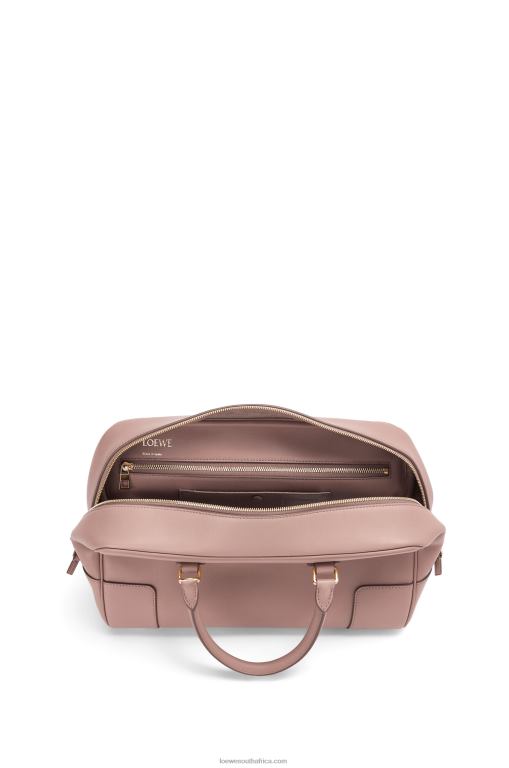 Loewe Women Amazona 28 bag in nappa calfskin 206XF174 Dark Blush - Image 8