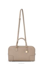 Loewe Women Amazona 28 bag in soft grained calfskin 206XF153 Sand - Image 7