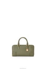 Loewe Women Amazona Pouch in nappa calfskin 206XF281 Avocado Green