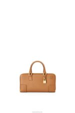 Loewe Women Amazona Pouch in nappa calfskin 206XF282 Warm Desert