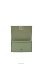 Loewe Women Anagram business cardholder in pebble grain calfskin 206XF1373 Rosemary - Image 2