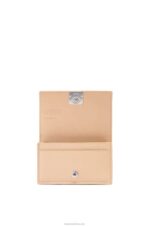 Loewe Women Anagram business cardholder in pebble grain calfskin 206XF1375 Nude - Image 2