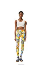 Loewe Women Anagram cropped tank top in cotton 206XF951 White
