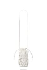 Loewe Women Anagram cut-out pocket in classic calfskin and nappa 206XF552 White Glaze - Image 3