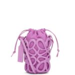 Loewe Women Anagram inflated pocket in light foam rubber 206XF577 Rockrose