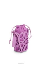 Loewe Women Anagram inflated pocket in light foam rubber 206XF577 Rockrose - Image 3