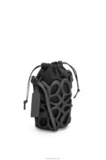 Loewe Women Anagram inflated pocket in light foam rubber 206XF578 Black - Image 4