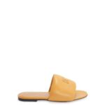 Loewe Women Anagram padded slide in lambskin 206XF684 Desert