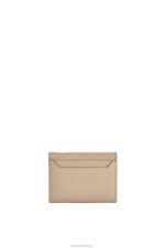 Loewe Women Anagram plain cardholder in pebble grain calfskin 206XF1357 Sand - Image 3