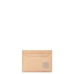 Loewe Women Anagram plain cardholder in pebble grain calfskin 206XF1403 Nude