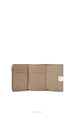 Loewe Women Anagram small vertical wallet in pebble grain calfskin 206XF1216 Sand - Image 2
