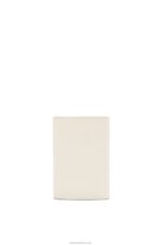 Loewe Women Anagram small vertical wallet in pebble grain calfskin 206XF1218 Light Ghost - Image 4