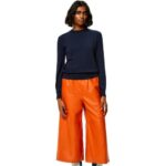 Loewe Women Anagram sweater in cashmere 206XF1014 Navy Blue