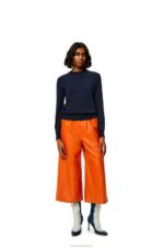Loewe Women Anagram sweater in cashmere 206XF1014 Navy Blue